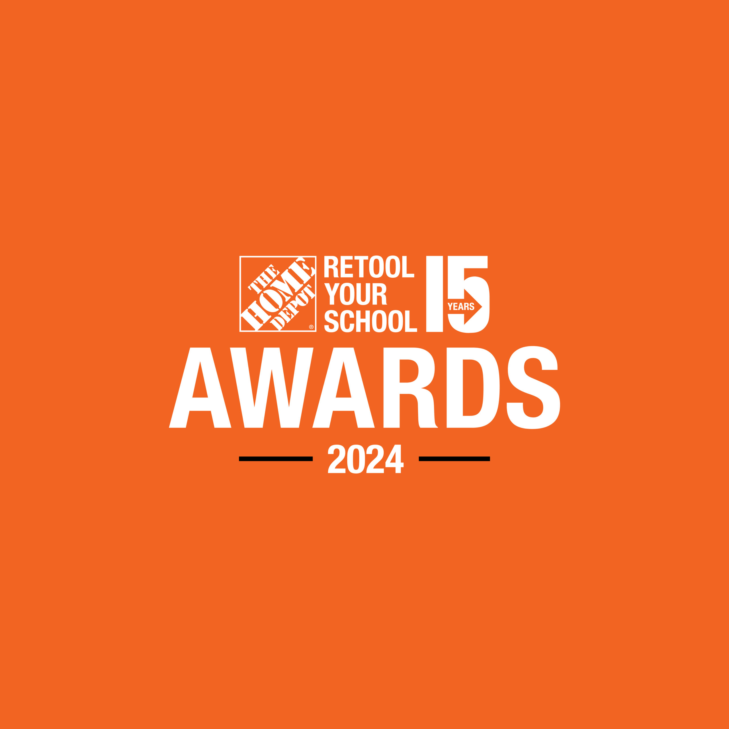 Home Depot Retool Your School 2024 Awards